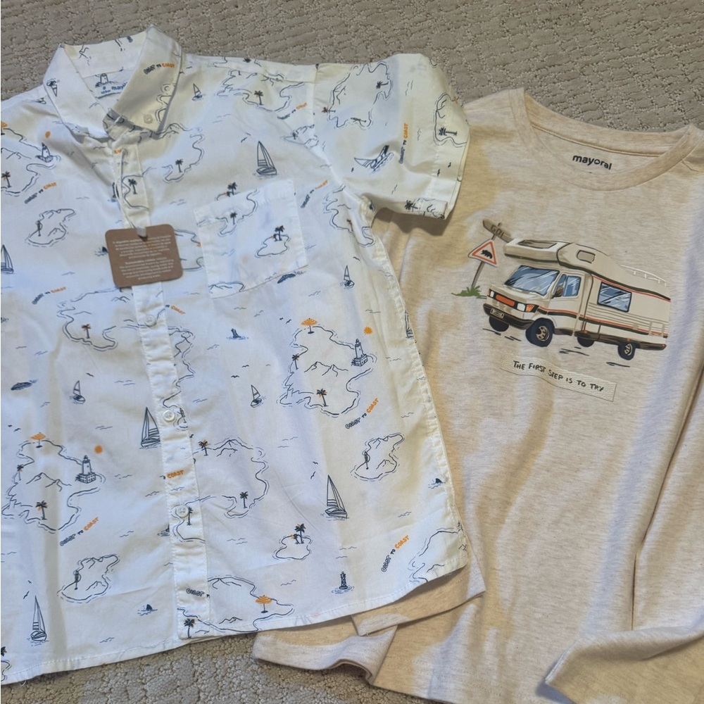 Mayoral Boys Shirts Size 8